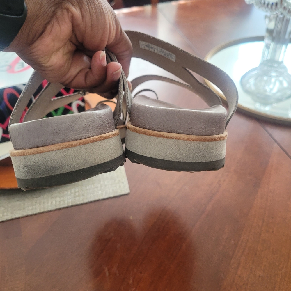 Merrell Women's Beige Slide Sandals - Picture 2 of 4